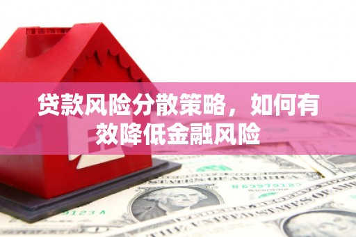伊犁哈萨克贷款风险分散策略，如何有效降低金融风险