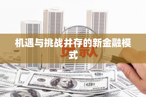 伊犁哈萨克机遇与挑战并存的新金融模式
