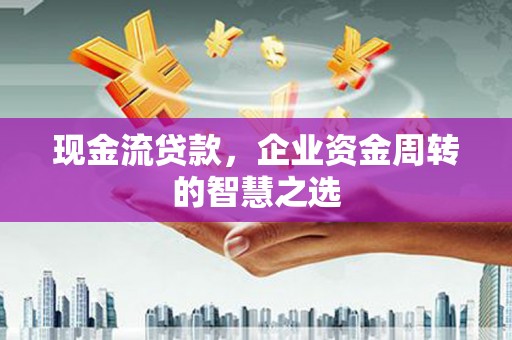 伊犁哈萨克现金流贷款，企业资金周转的智慧之选