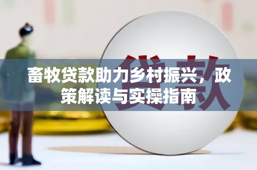 伊犁哈萨克畜牧贷款助力乡村振兴，政策解读与实操指南