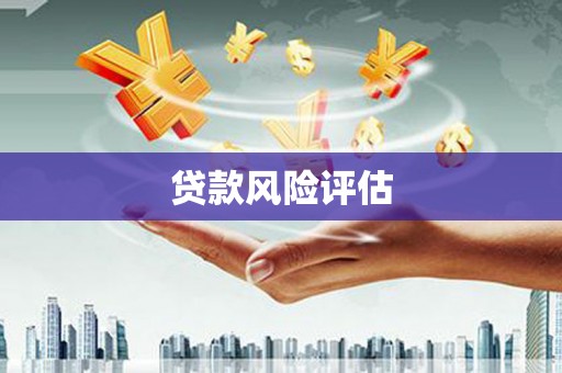 伊犁哈萨克贷款风险评估