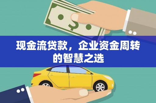 伊犁哈萨克现金流贷款，企业资金周转的智慧之选