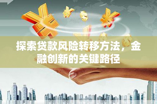 伊犁哈萨克探索贷款风险转移方法，金融创新的关键路径