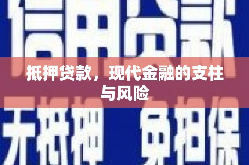 伊犁哈萨克抵押贷款，现代金融的支柱与风险