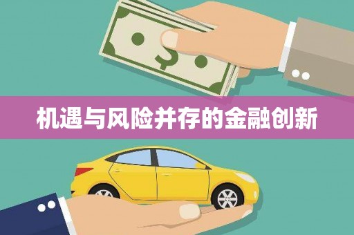 伊犁哈萨克机遇与风险并存的金融创新